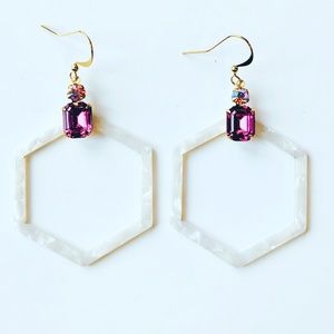 Lucite earrings